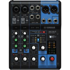 Bàn trộn Mixer Yamaha MG06X