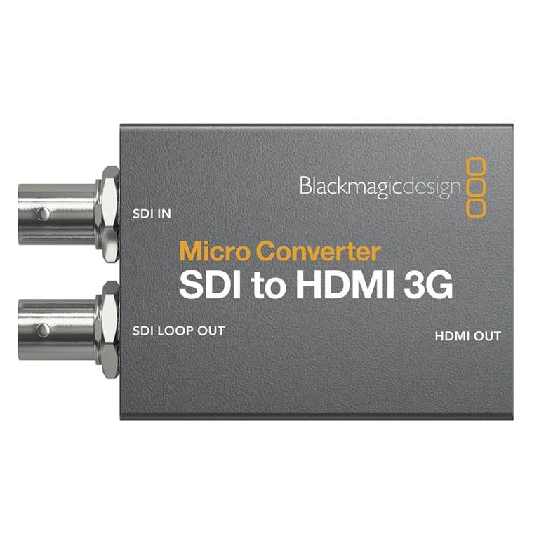 Blackmagic Micro Converter SDI to HDMI 3G wPSU (CONVCMIC/SH03G/WPSU)