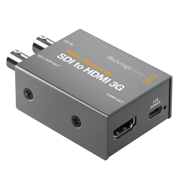Blackmagic Micro Converter SDI to HDMI 3G wPSU (CONVCMIC/SH03G/WPSU) - Ảnh 2