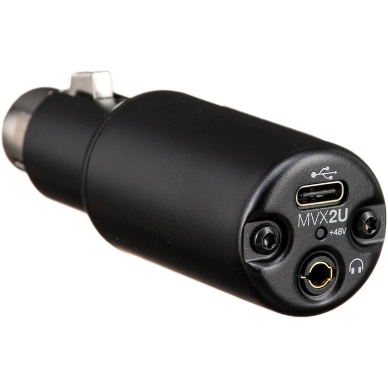 Bộ chuyển đổi tín hiệu Shure MVX2U XLR sang USB Type C - Ảnh 4