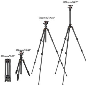 Alternative view of Chân máy ảnh K&F Concept O234A1+ BH-36 KF09.101V1