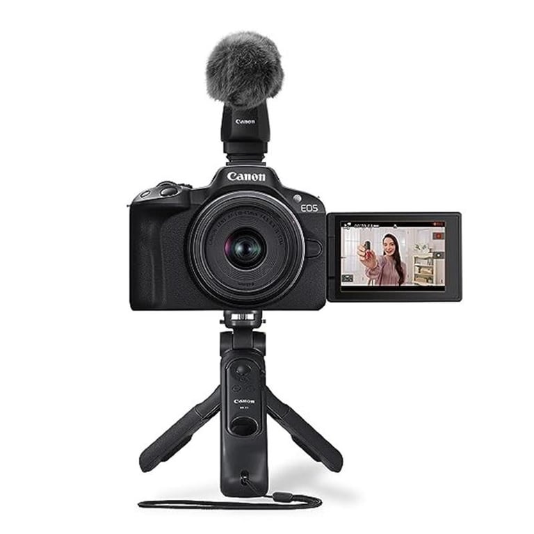 Máy ảnh Canon EOS R50 Content Creator Kit RF-S 18-45mm IS STM