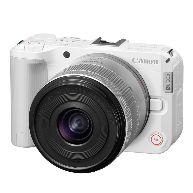 Máy ảnh Canon EOS R50 V Kit RF-S 14-30mm F4-6.3 IS STM PZ ( Trắng )