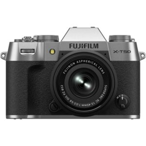 Máy ảnh Fujifilm X-T50 Kit XC15-45mm F3.5-5.6 OIS PZ Bạc