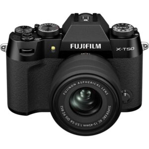 Máy ảnh Fujifilm X-T50 Kit XC15-45mm F3.5-5.6 OIS PZ Đen