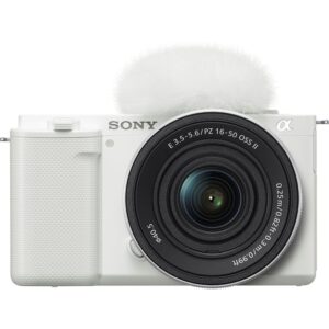 Máy ảnh Sony ZV-E10K / ZV-E10 Kit 16-50mm F3.5-5.6 OSS II Trắng