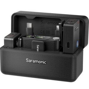 Microphone Saramonic Ultra ( 2TX + 1RX ) Đen