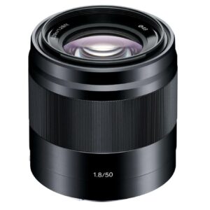 Ống kính Sony E 50mm F1.8 OSS / SEL50F18/ Đen