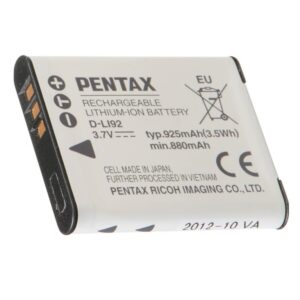 Pin Pentax LI-92B cho XZ-2, SH-50 SH-1, SP-100, WG-90, WG-80,...