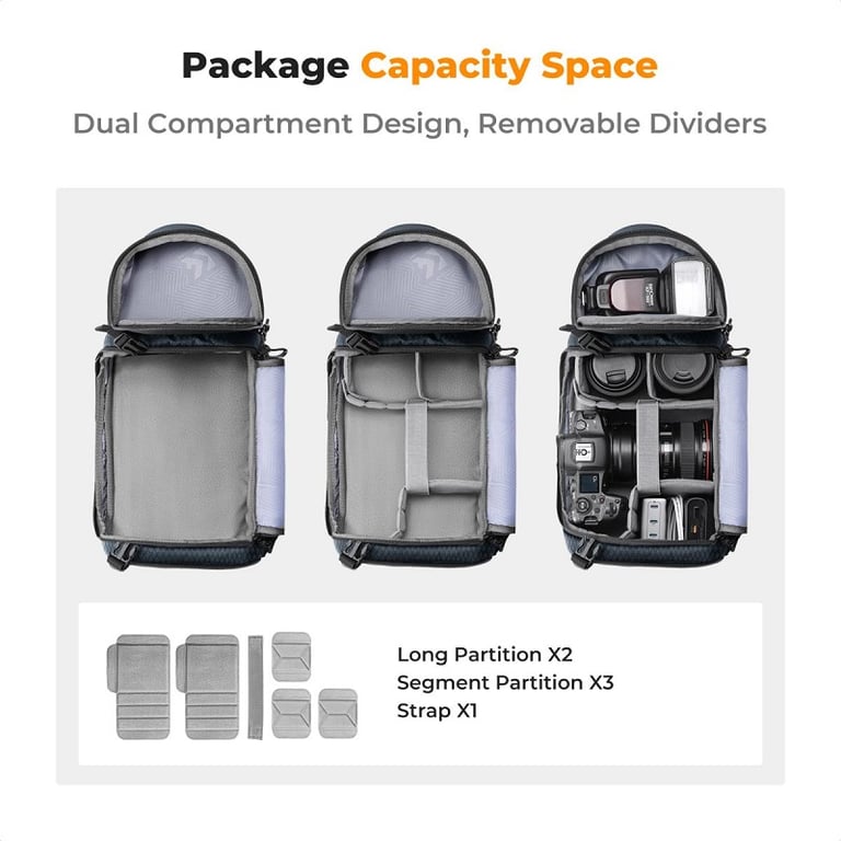 Túi máy ảnh K&F Concept Sling Bag KF13.141V4 - Ảnh 3
